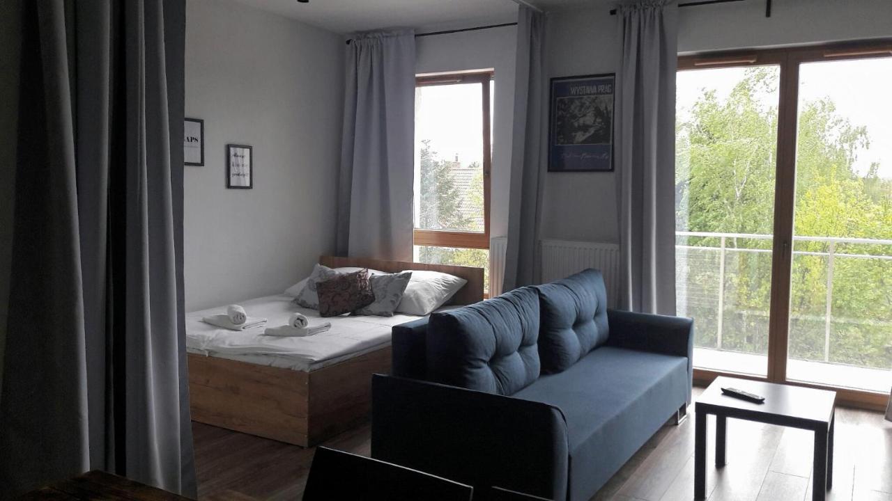 Silver Apartment In Wilanow Warsaw Exterior photo
